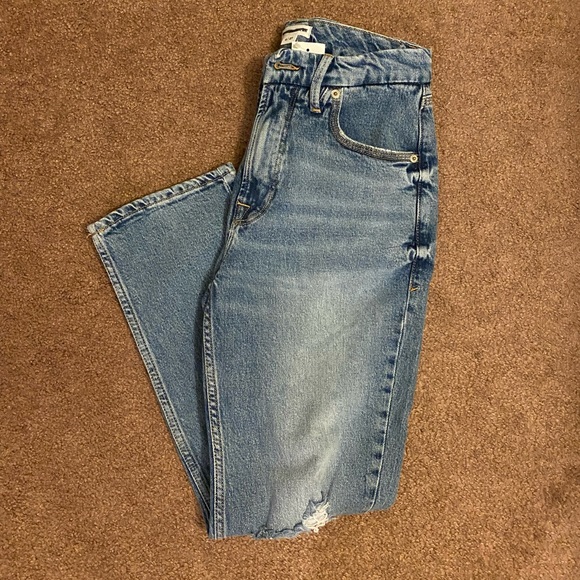 NWT Good American 90s Cropped Jeans - Picture 4 of 9